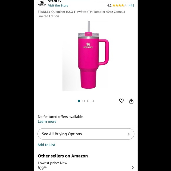 3 Stanley 40oz quencher - Picture 3 of 4